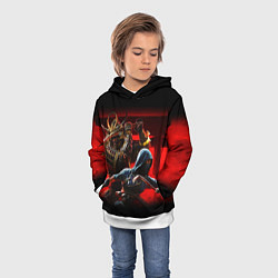 Толстовка-худи детская Assassins Creed Тени, цвет: 3D-белый — фото 2