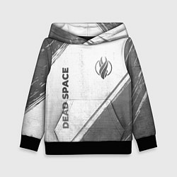 Детская толстовка Dead Space - white gradient вертикально