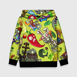 Детская толстовка Растения против зомби с героями