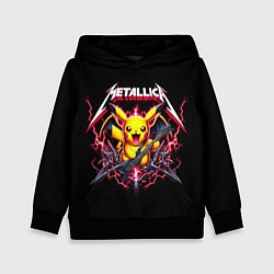 Детская толстовка Metallica - cool Pikachu
