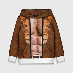 Толстовка-худи детская Костюм Крайвена охотника, цвет: 3D-белый