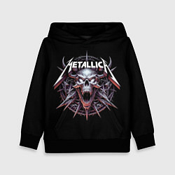 Детская толстовка Metallica - cool skull with horns