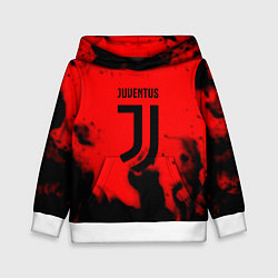 Толстовка-худи детская Ювентус jujym, цвет: 3D-белый