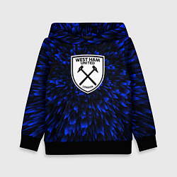 Детская толстовка West Ham blue energy