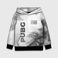 Детская толстовка PUBG - white gradient вертикально