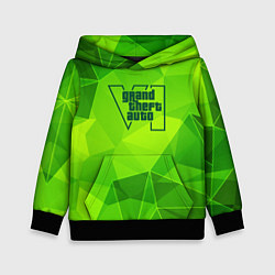 Детская толстовка GTA6 green poly