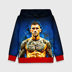 Детская толстовка Дастин Порье на синем