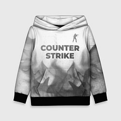 Детская толстовка Counter Strike - white gradient посередине