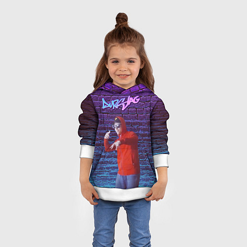 Детская толстовка DURSLAG / 3D-Белый – фото 4