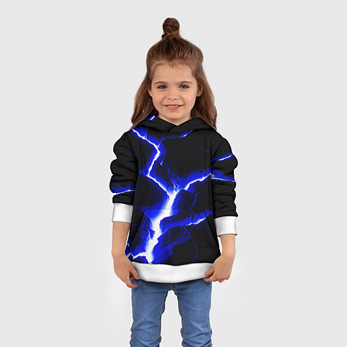 Детская толстовка The rift / 3D-Белый – фото 4
