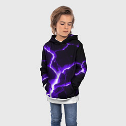 Толстовка-худи детская The rift, цвет: 3D-белый — фото 2