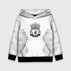 Детская толстовка Liverpool white poly