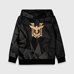 Детская толстовка Free Fire golden poly