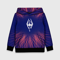 Детская толстовка Skyrim red energy