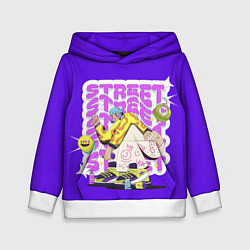 Детская толстовка Street Y2K girl violet