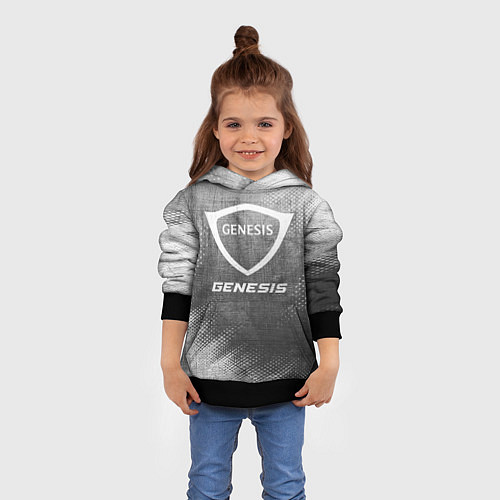 Детская толстовка Genesis - grey gradient / 3D-Черный – фото 4
