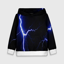 Детская толстовка Lightning blue