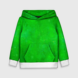 Толстовка-худи детская Свет зелёного фонаря, цвет: 3D-белый