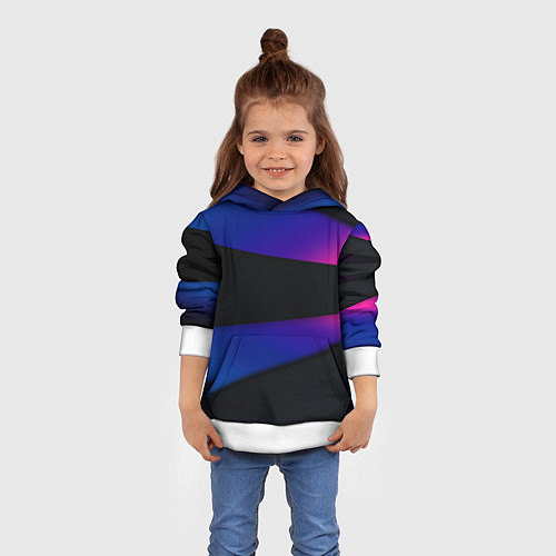 Детская толстовка Multicoloured / 3D-Белый – фото 4