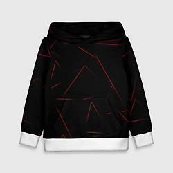 Детская толстовка Color red line