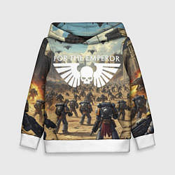 Детская толстовка Warhammer 40k поле боя