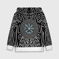 Детская толстовка Этнический узор с компасом жизни