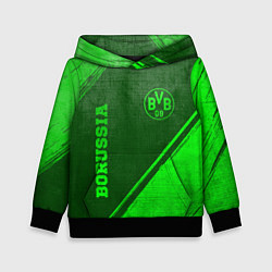 Детская толстовка Borussia - green gradient вертикально