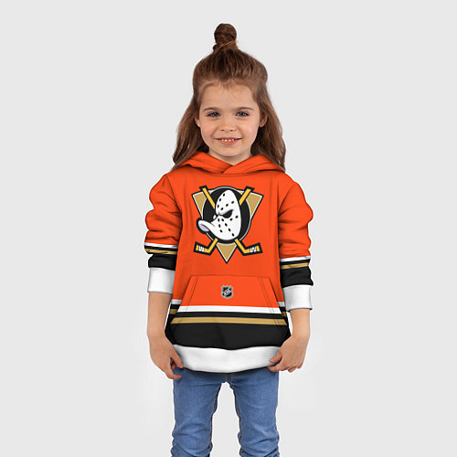 Детская толстовка Anaheim Ducks NHL / 3D-Белый – фото 4