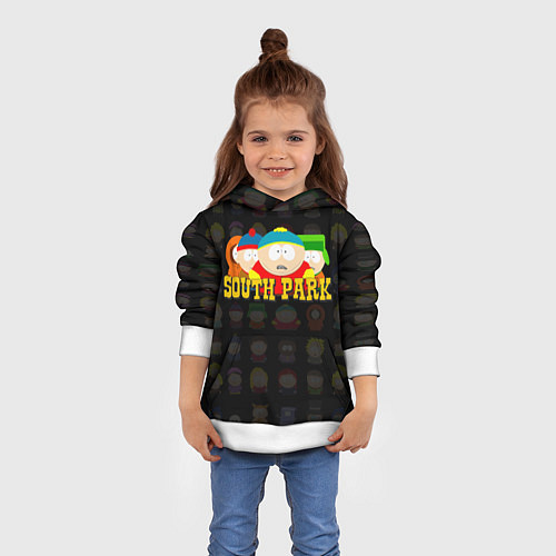 Детская толстовка Друзья южного парка / 3D-Белый – фото 4