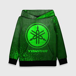 Детская толстовка Yamaha - green gradient