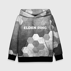 Детская толстовка Elden Ring - grey gradient посередине