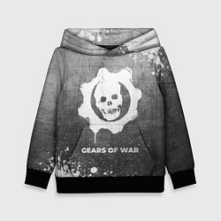 Детская толстовка Gears of War - grey gradient
