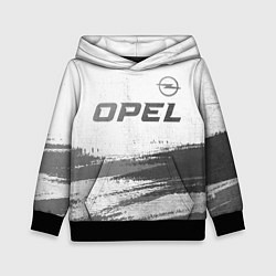 Детская толстовка Opel - white gradient посередине