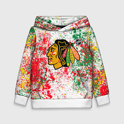 Детская толстовка Chicago Blackhawks NHL white