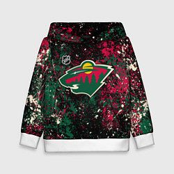 Детская толстовка Minnesota Wild NHL black