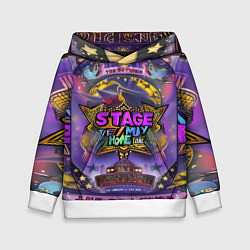 Толстовка-худи детская Stage, цвет: 3D-белый