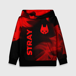 Детская толстовка Stray - red gradient вертикально