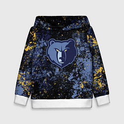 Детская толстовка Мемфис Гриззлис - цветовой хаос