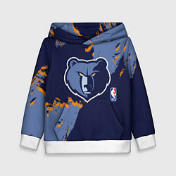 Детская толстовка Мемфис Гриззлис - логотип команды