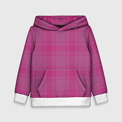 Детская толстовка Checkered pink