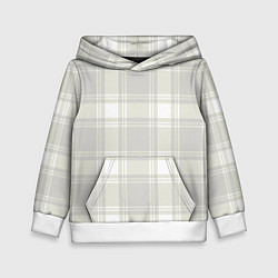 Детская толстовка Checked white completely