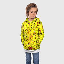 Толстовка-худи детская Doom x pokemon, цвет: 3D-белый — фото 2