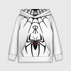 Детская толстовка Паук на белом - the web of Fate