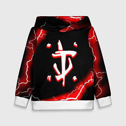 Детская толстовка Doom красный шторм