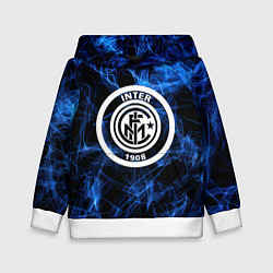 Детская толстовка Inter smoke neon