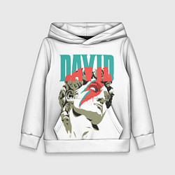 Детская толстовка David Bowie статуя Давида