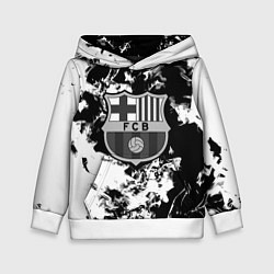 Детская толстовка Juventus белый дым