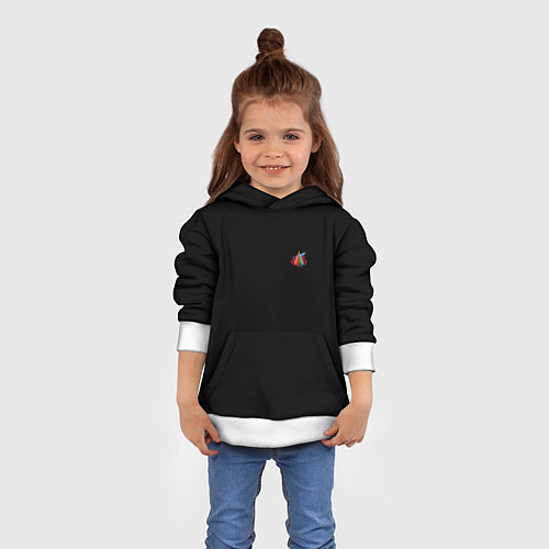 Детская толстовка Ёлочные чудеса / 3D-Белый – фото 4