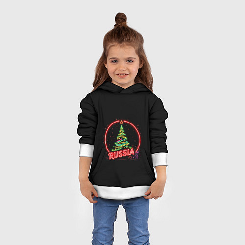 Детская толстовка New year / 3D-Белый – фото 4