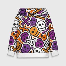 Детская толстовка Funny skulls
